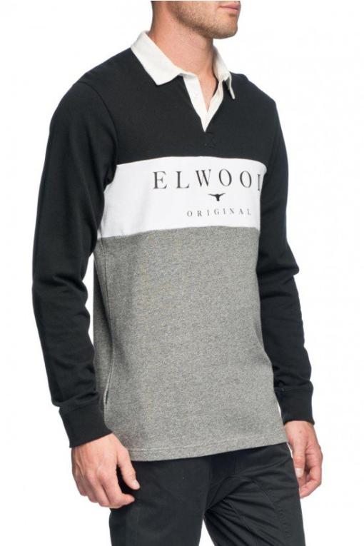 elwood original long sleeve polo