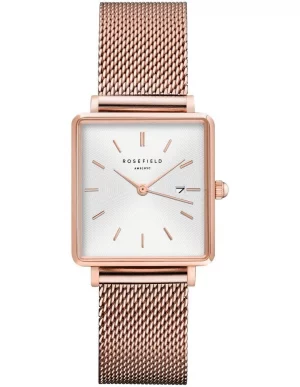 Rosefield The Boxy - Rose Gold 26mm