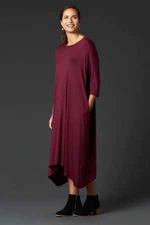 eb & ive Lavaux Dress Shiraz